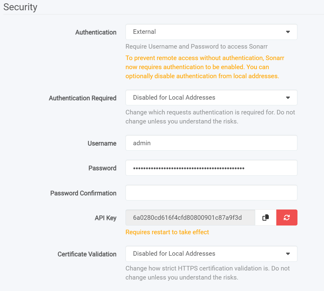 Unable to connect to SABnzbd, The SSL connection could not